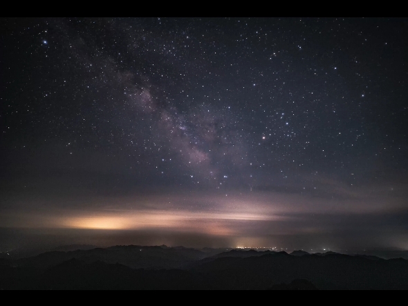 一点小小的星空震撼