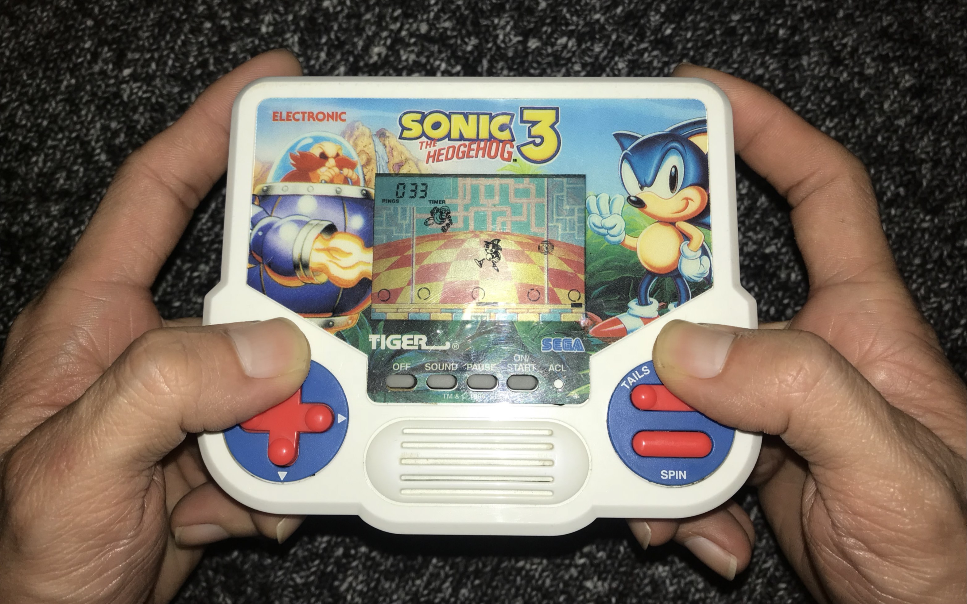 Tiger Electronics Sonic 3 1994(索尼克3 )游戏全流程解析