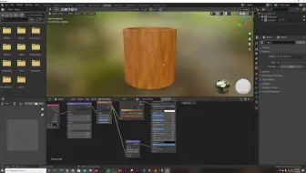 【Blender教程】创建逼真木纹材质