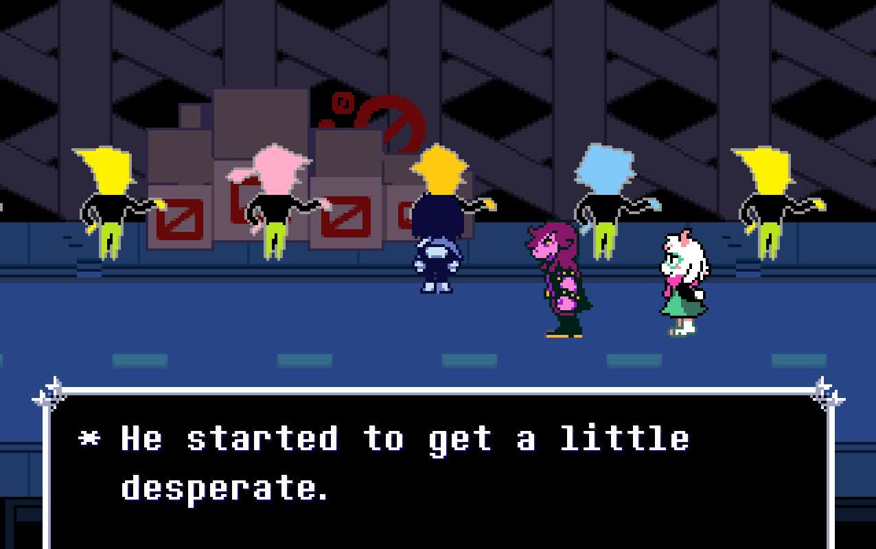 【deltarune第二章】击败隐藏boss后的彩蛋以及变化