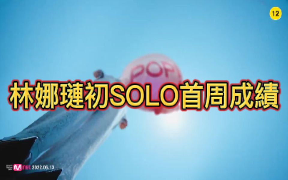 林娜琏SOLO首周成绩 音销油优秀至极 音源后劲喜人 声破天稳定 首次SOLO这成绩真的很不错 继续冲冲冲 TWICE 娜琏哔哩哔哩bilibili