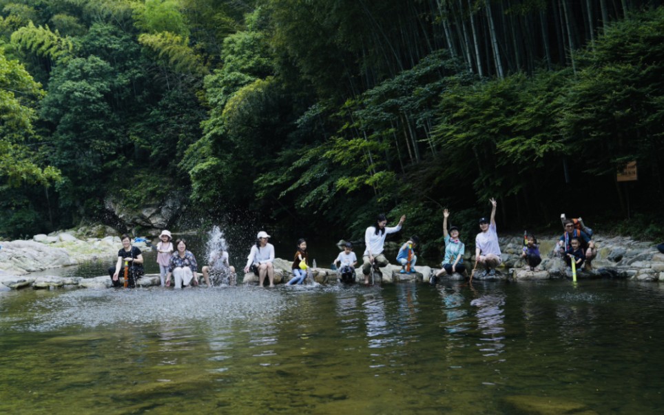 夏天的童趣一定离不开玩水!浙东小九寨太好玩了哔哩哔哩bilibili