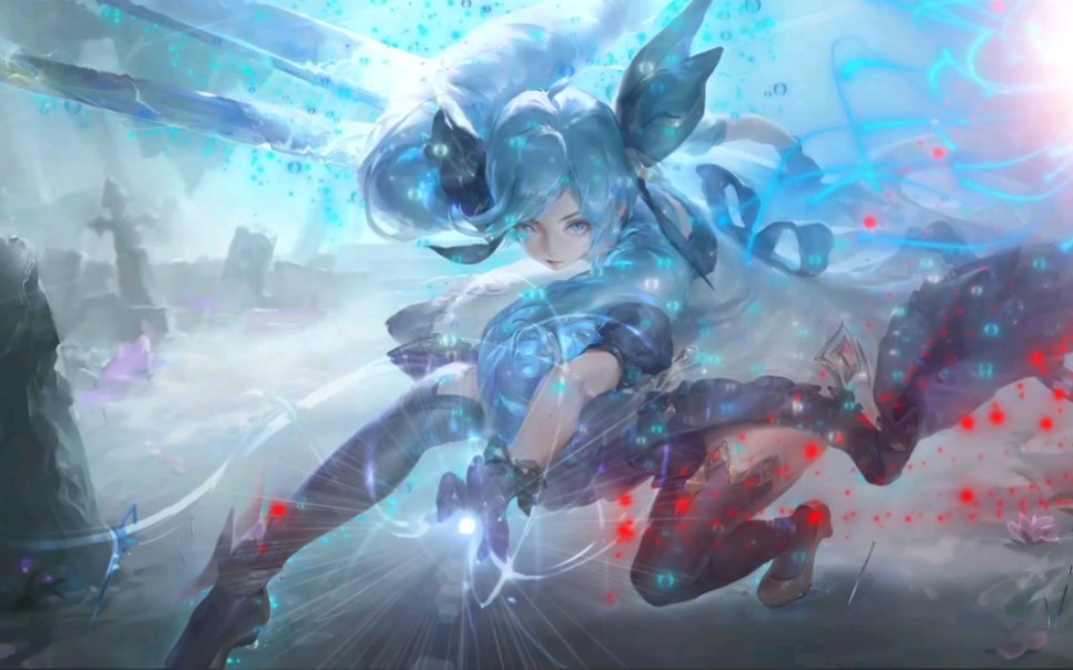 自制英雄联盟剪刀妹壁纸