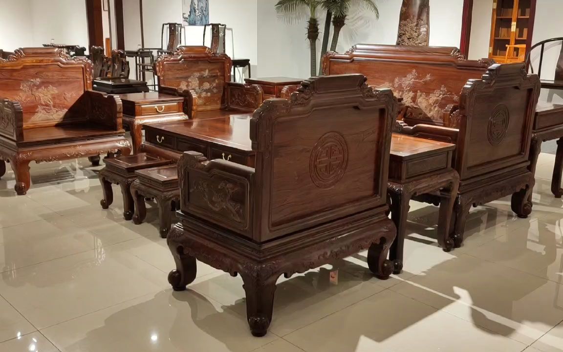 健康无价 爱惜自己要选红木沙发 微凹黄檀沙发无甲醛 绿色环保家具