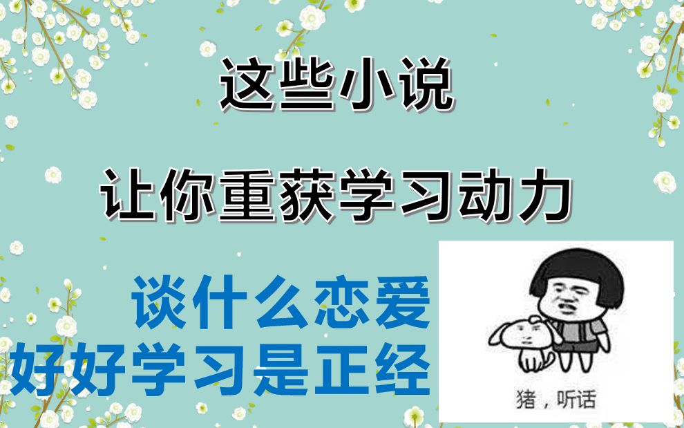 【推文】谈什么恋爱 好好学习是正经哔哩哔哩bilibili