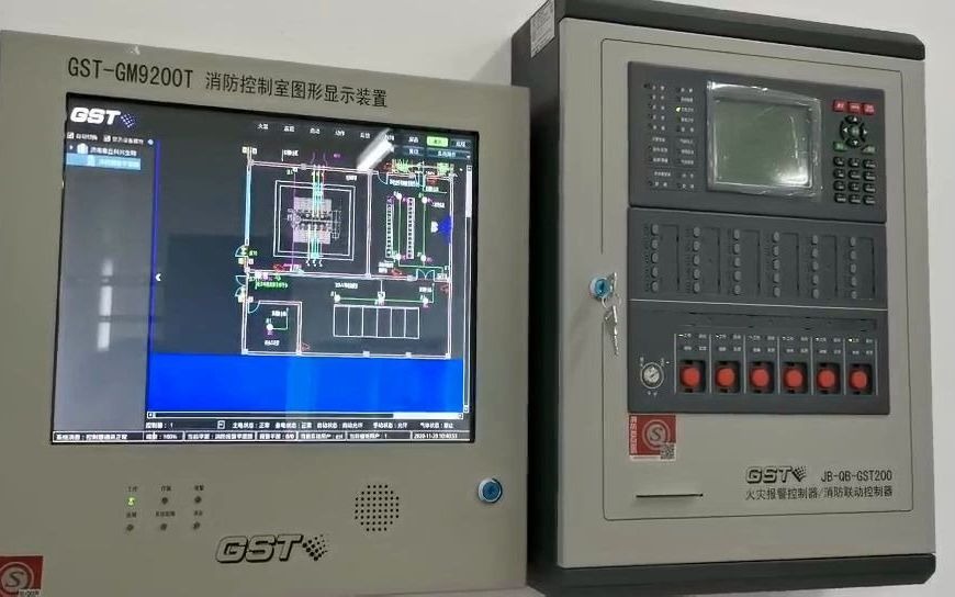 海湾gm9200tcrt彩显火警测试