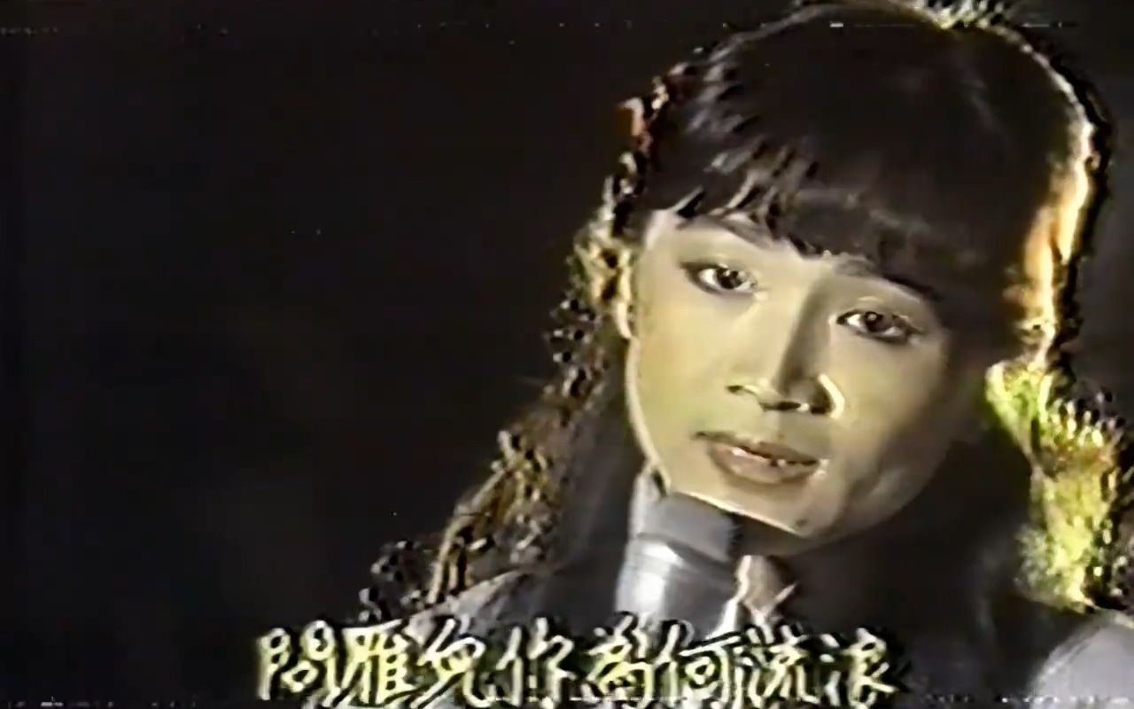 [图]凤飞飞《问雁儿》现场版 1980一道彩虹春节 节目片段