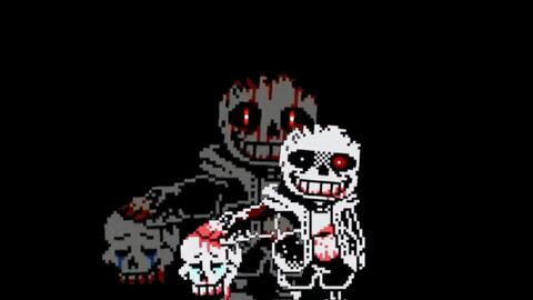 HORRORTALE HARD MODE megalovania (ReveX remix) ORIGINAL VIDEO 