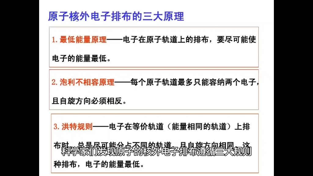 【yf教育感悟】化学与教育: 泡利不相容原理与学生观哔哩哔哩bilibili