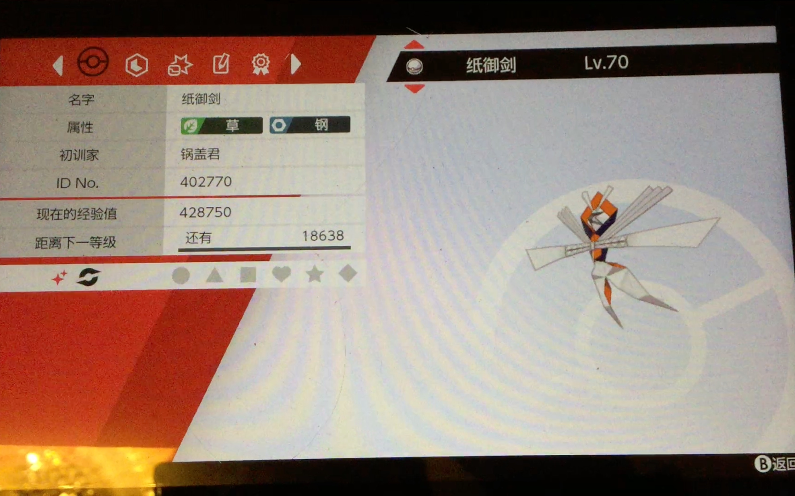哦吼,这是啥呀,宝可梦剑盾闪光纸御剑