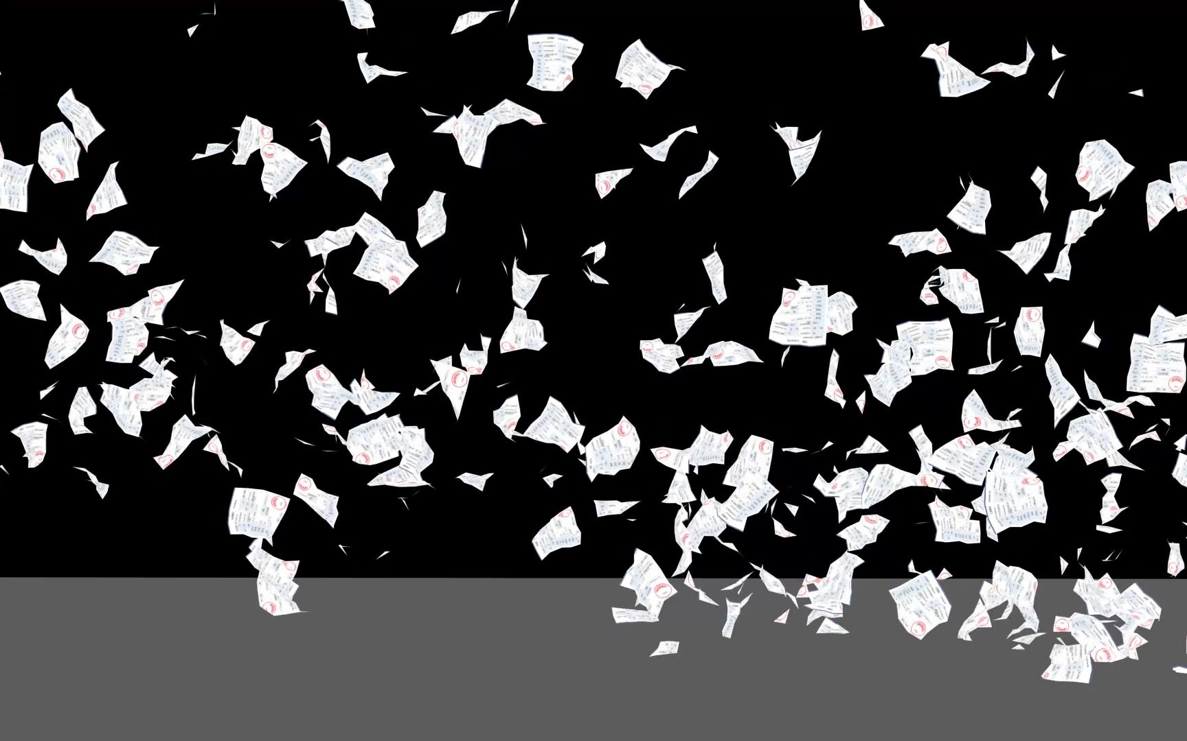 3dmax tyflow 纸张飞舞