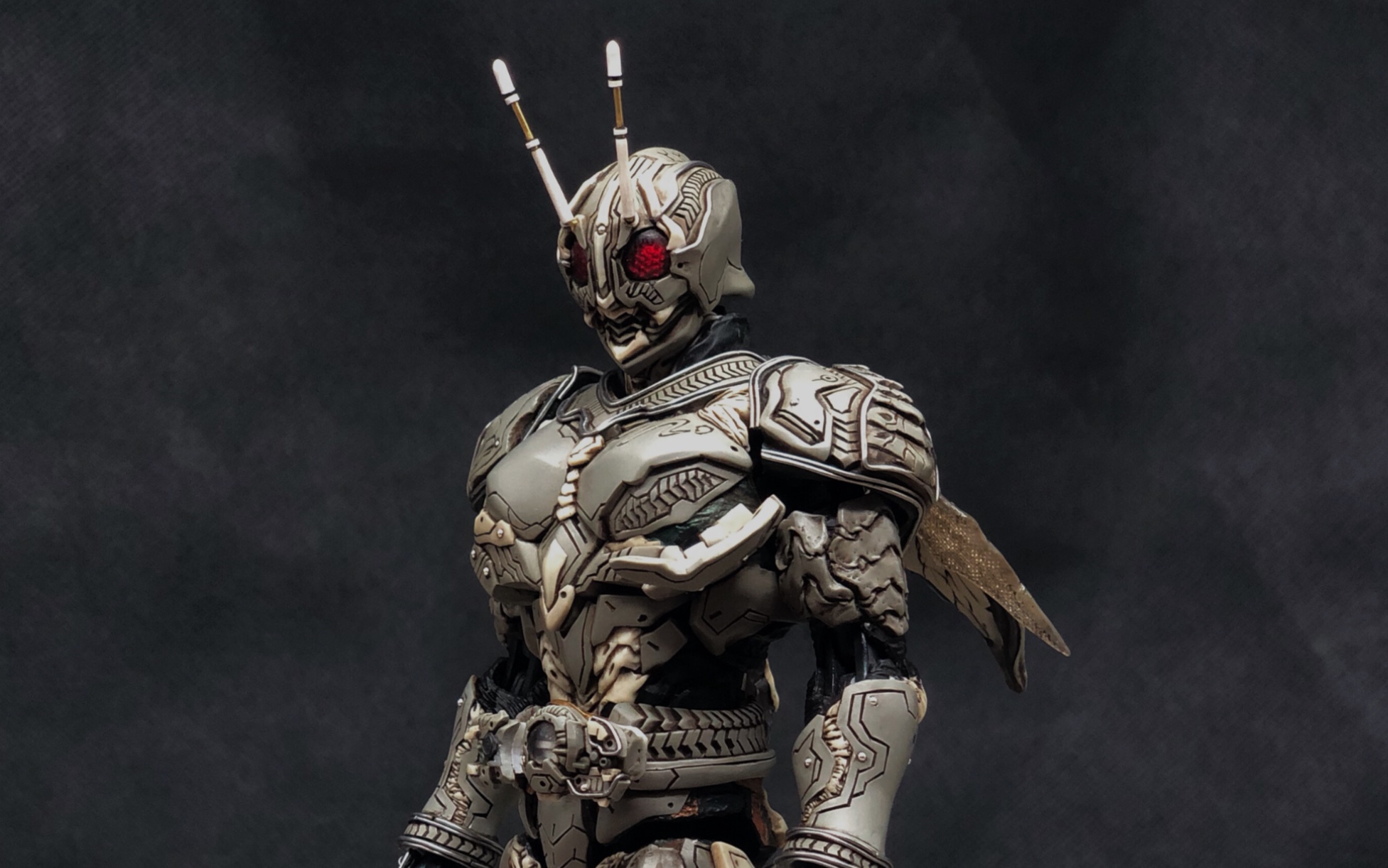 【穆尼灰sic改造】个人风格改造品假面骑士black灰模成品展示