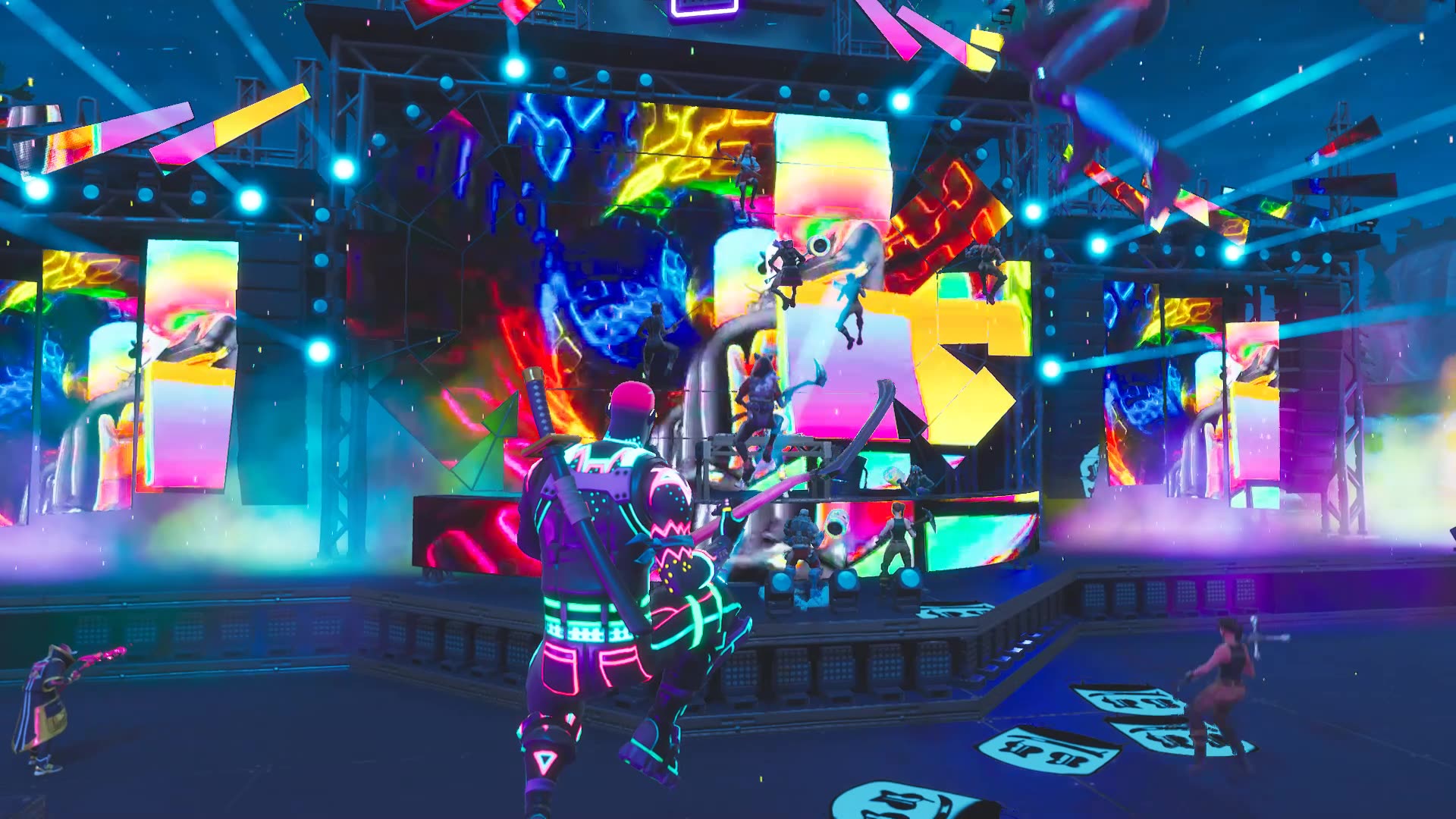 堡垒之夜 dj-marshmello 棉花糖电音节 记录_哔哩哔哩 (゜-゜)つロ