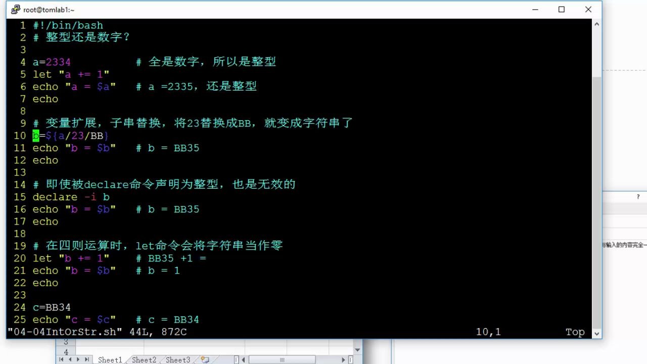 笨办法学Linux | Bash变量类型与分类Shell编程(22)哔哩哔哩bilibili