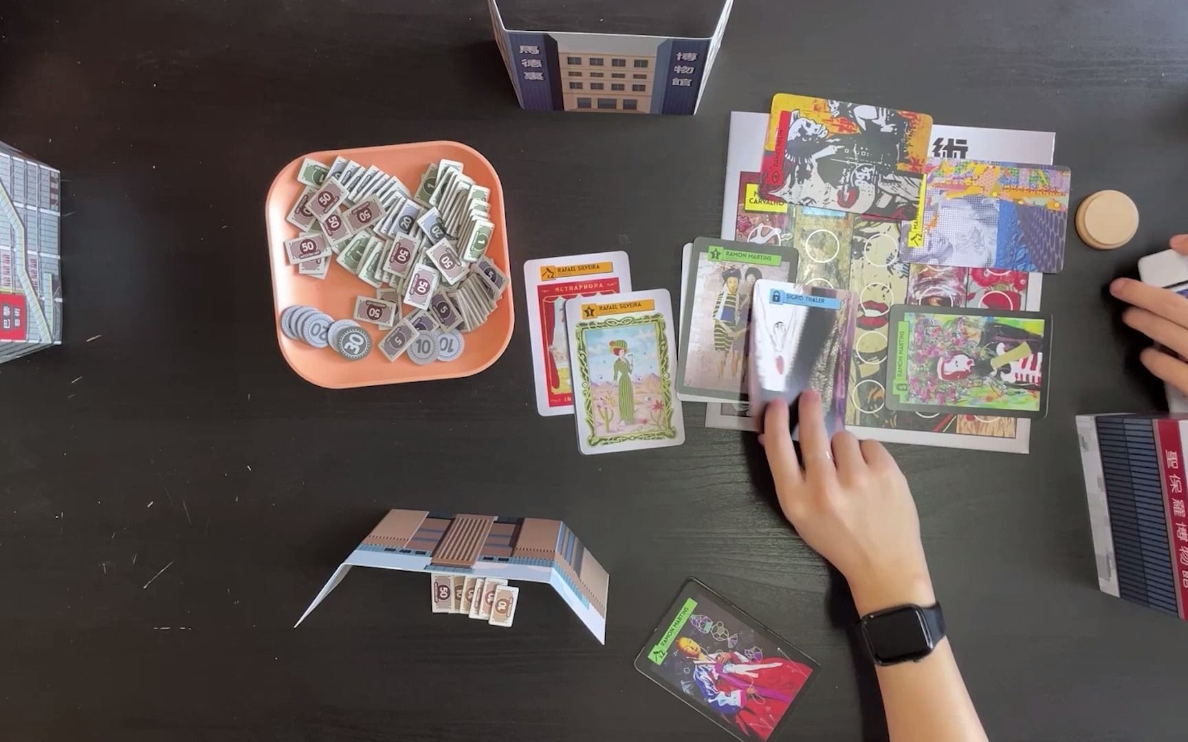 艺术拍卖模拟逐渐变成精算嘴炮最后悟出了资本论的桌游《现代艺术》