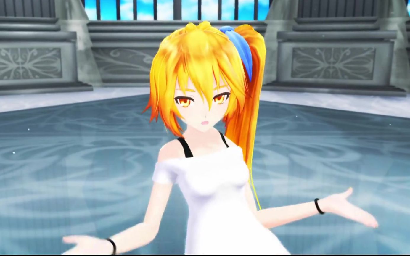 【mmd】tda式連衣裙【亞北音留neru】_嗶哩嗶哩_bilibili