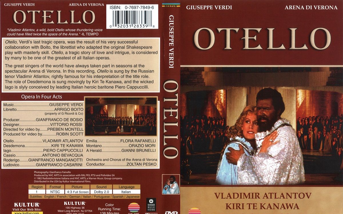 [图]意 字Giuseppe Verdi - Otello 奥赛罗 1982