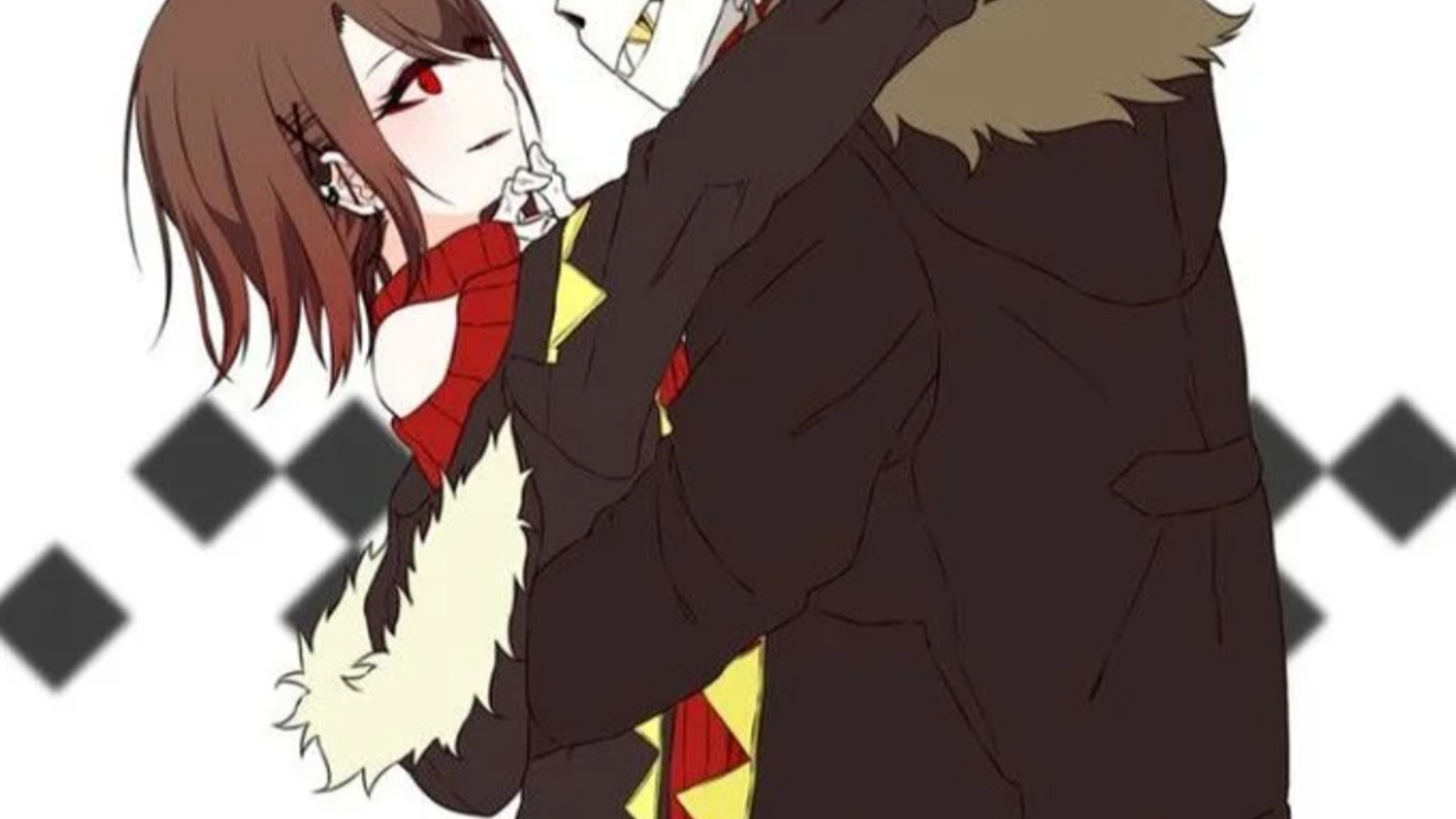 sans x storyfell!chara