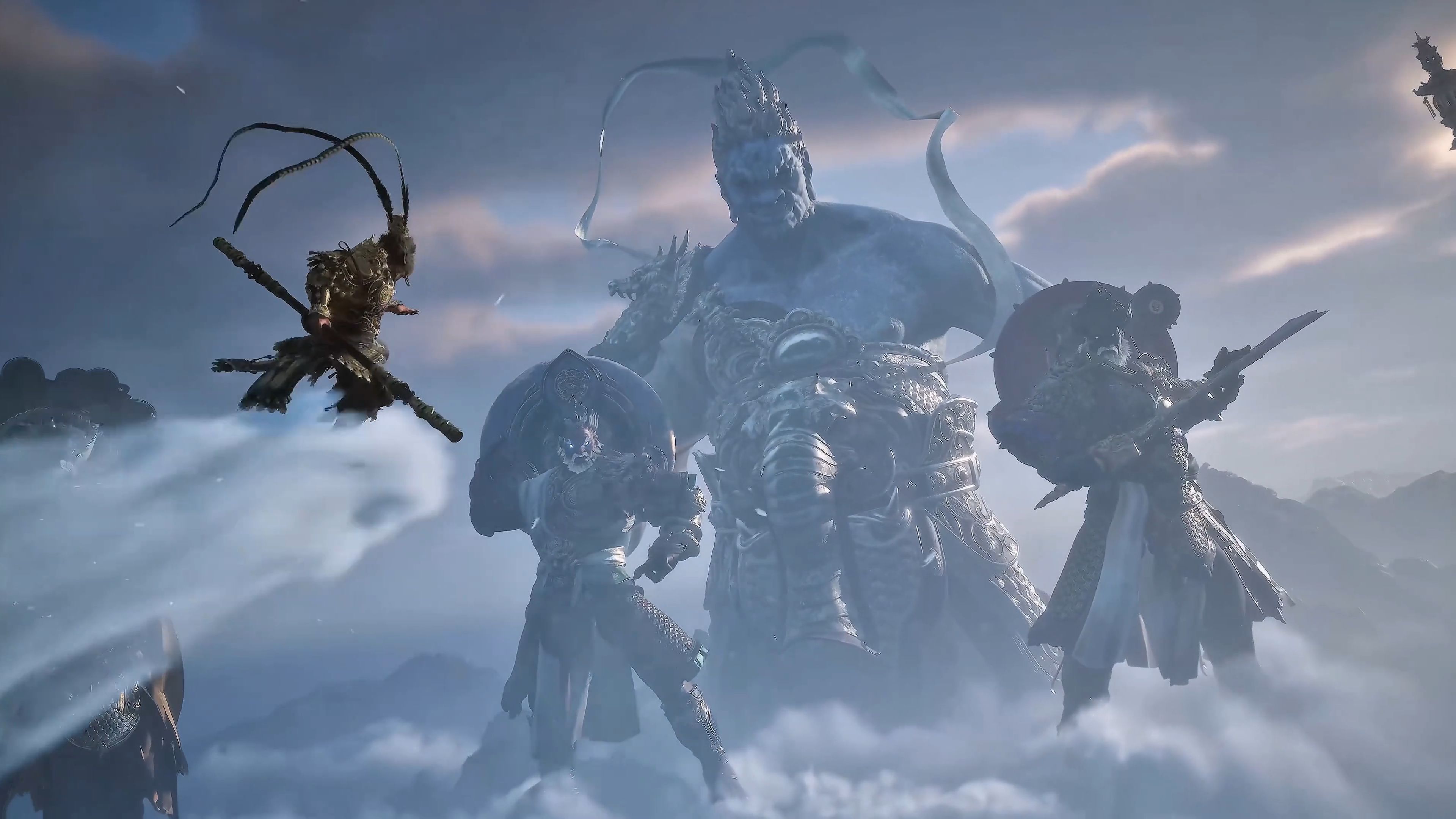 《黑神话悟空》4k游戏原画大作"大闹天宫"