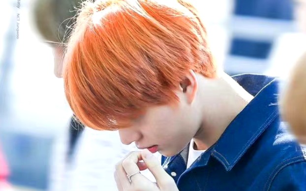 颤抖吧!kimjungwoo染着橘发杀回来了!