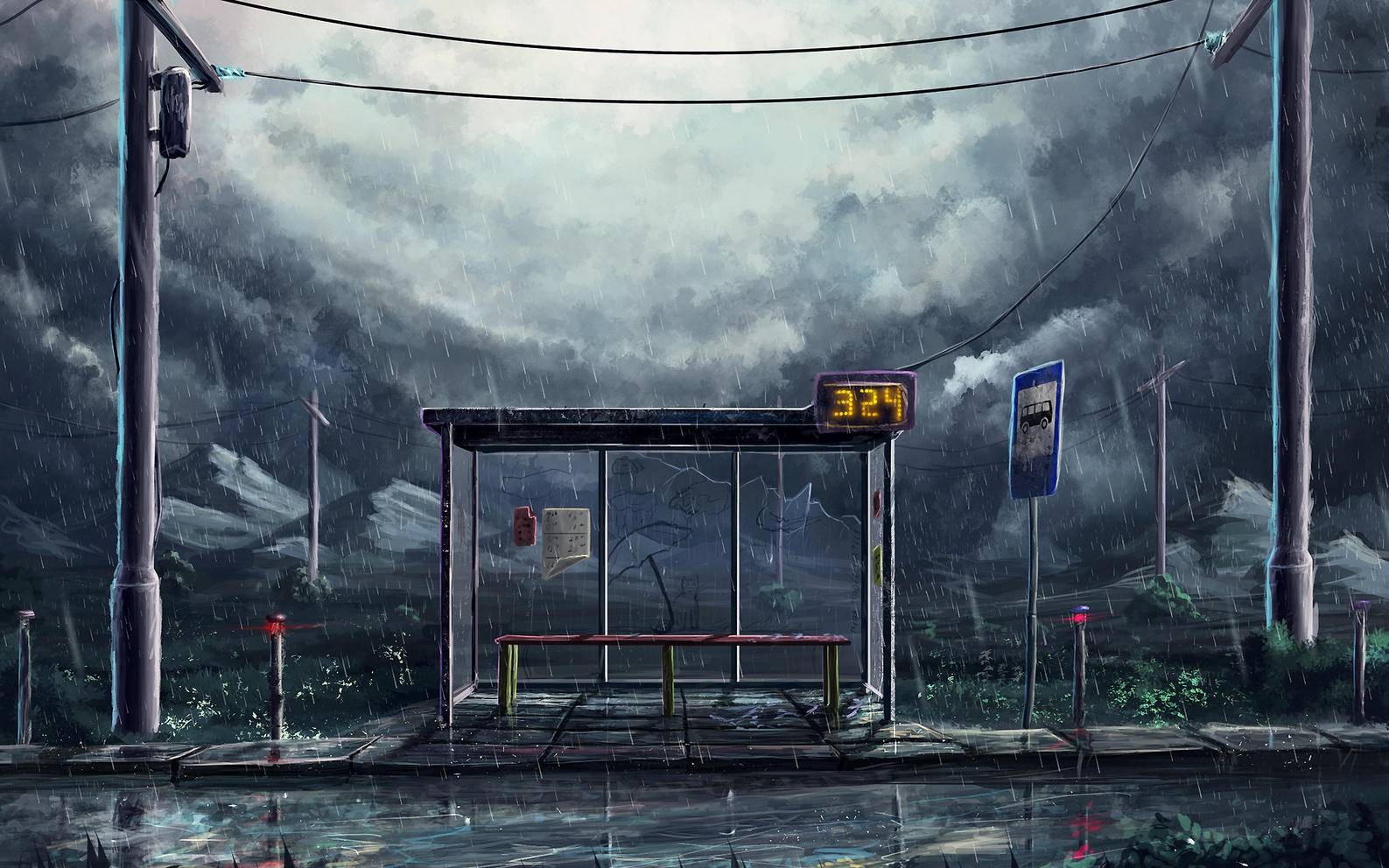 【轻音乐】下雨了