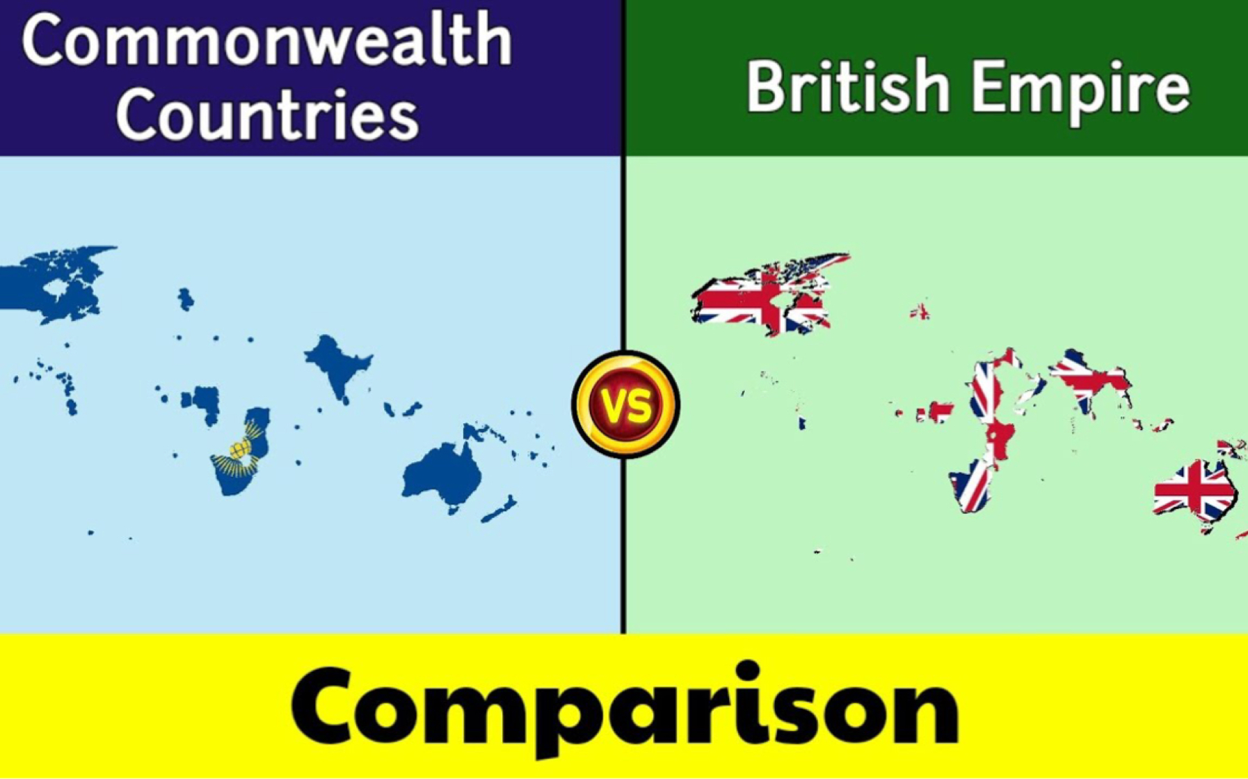 [图]【国力对比】英联邦VS大英帝国