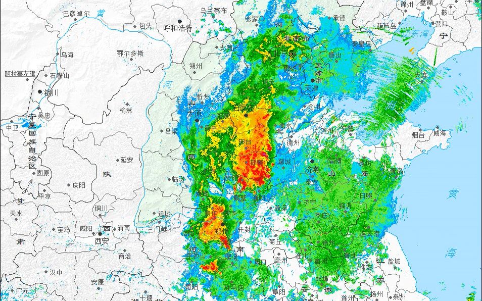 2023.8.238.24华北降雨雷达动画哔哩哔哩bilibili