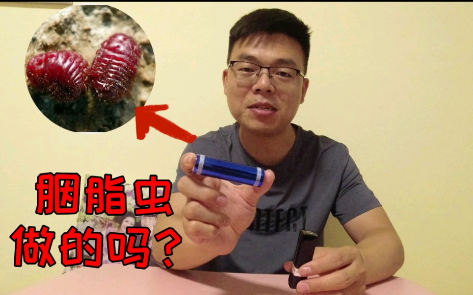 廉价口红真的是胭脂虫做的吗放大1000倍得到真相