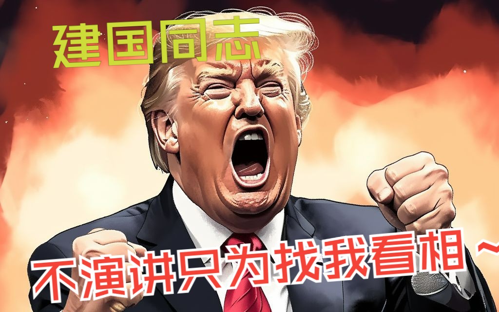 建国同志不去演讲来找我看相?