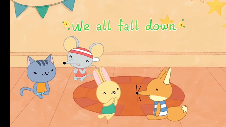 英文儿歌之我们都摔倒了(We all fall down)哔哩哔哩bilibili