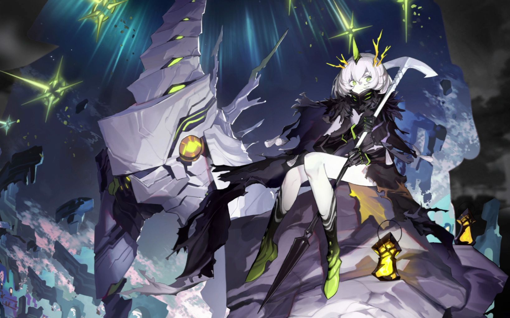 [白夜极光] 旧印光灵 童谣座 档案与语音展示