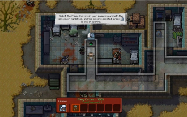 [图]【枫崎游戏】新游连载 《逃脱者 行尸走肉》EP.1  The Escapists: The walking dead