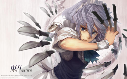 十六夜咲夜vs灵梦