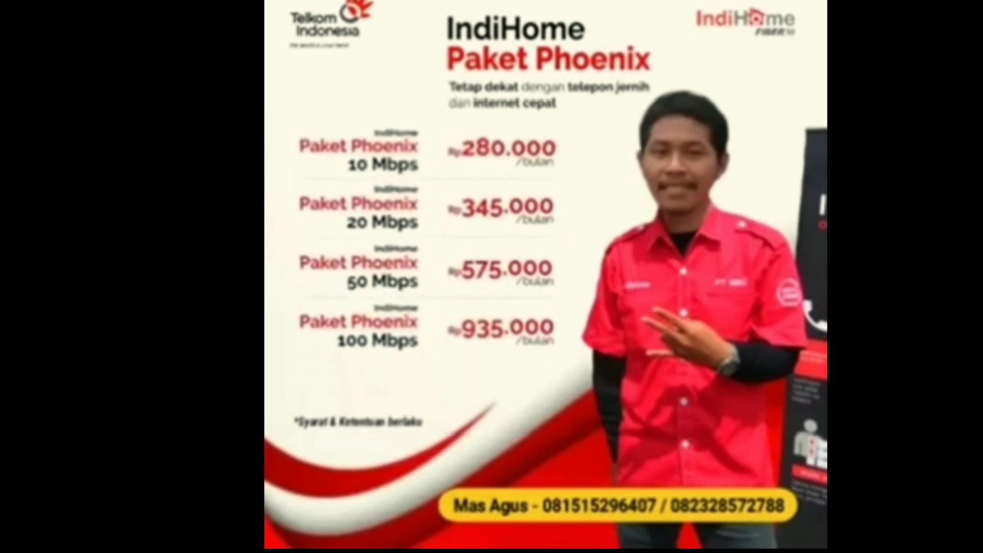 印尼宽带广告背景图图片