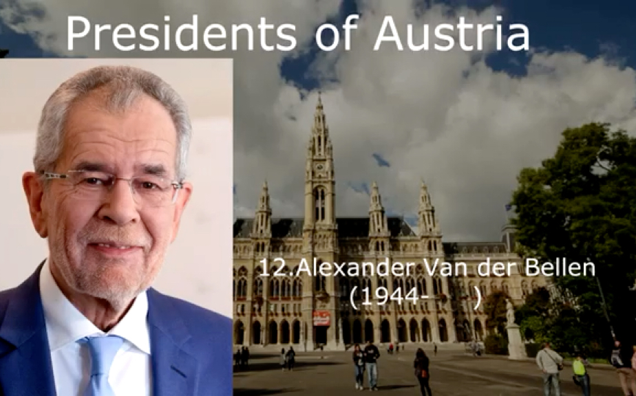 奥地利总统名单presidents of Austria哔哩哔哩bilibili