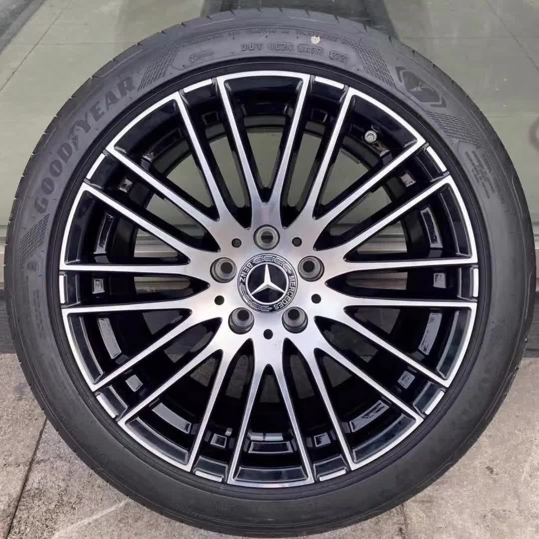 【90元券】奔驰c260l轮毂18寸运动版c级2022款新拆原厂原装c200l改装