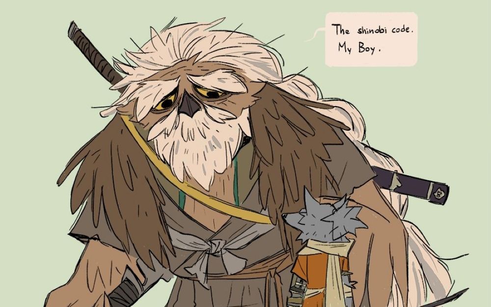 [33] 只狼 boss 三年前义父枭 无伤 无忍具