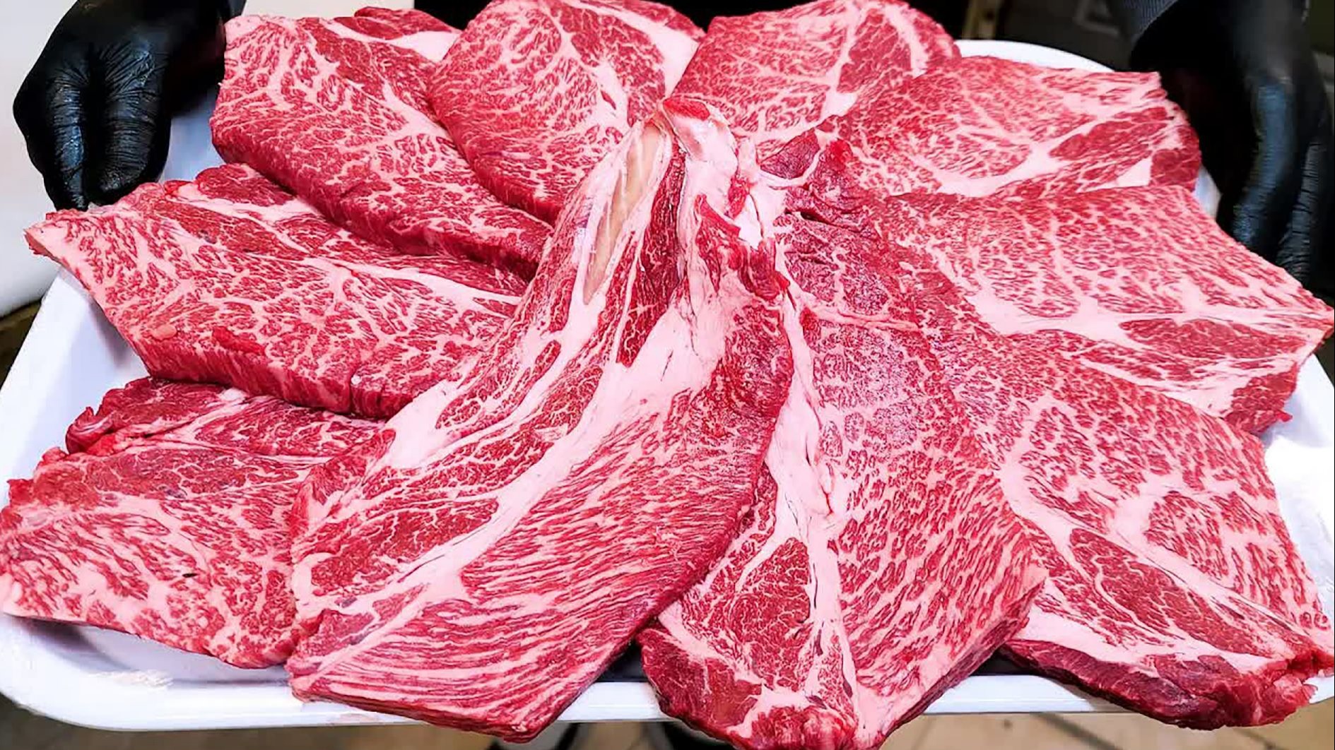 最好吃的韩式烤牛肉,吃一整头牛,铁板烤牛肉,牛排