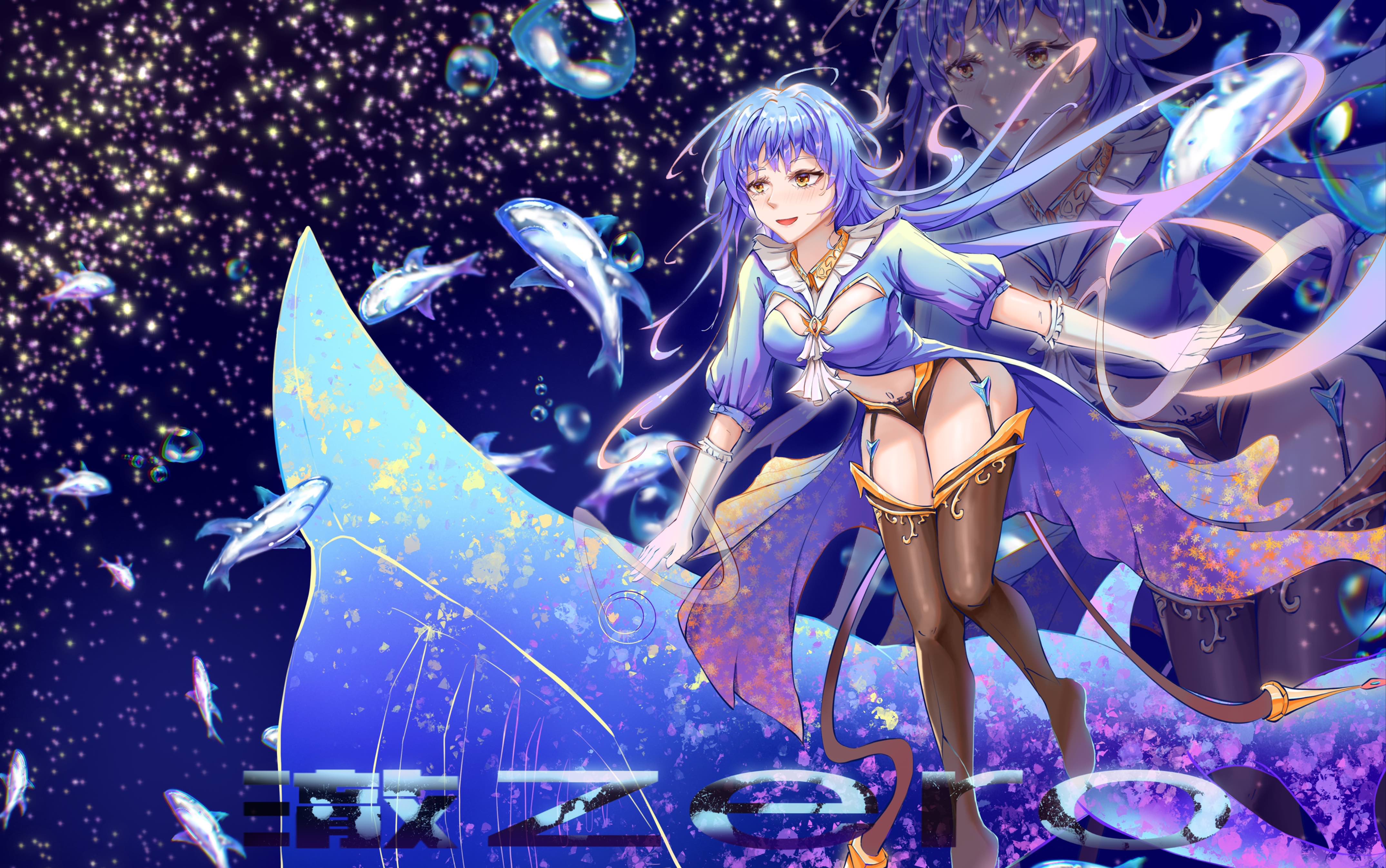 procreate:星空之下的少女