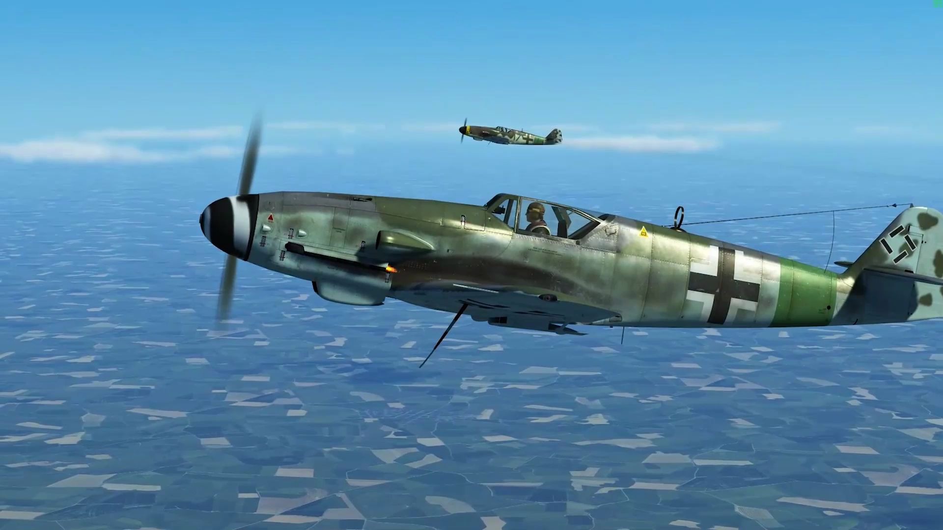 【il2 gb】底板行动dlc战机概览——德国空军篇_哔哩哔哩_bilibili