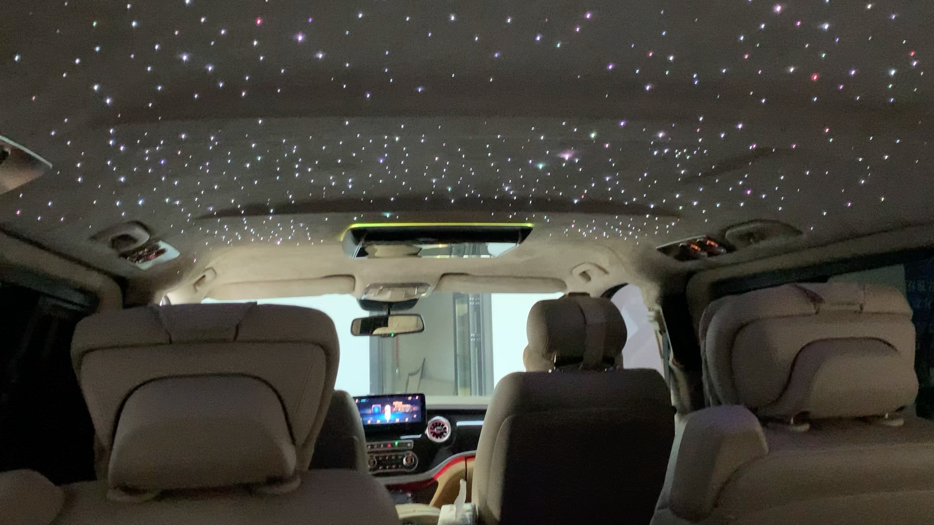 奔驰威霆星空顶,航空座椅,真的舒服