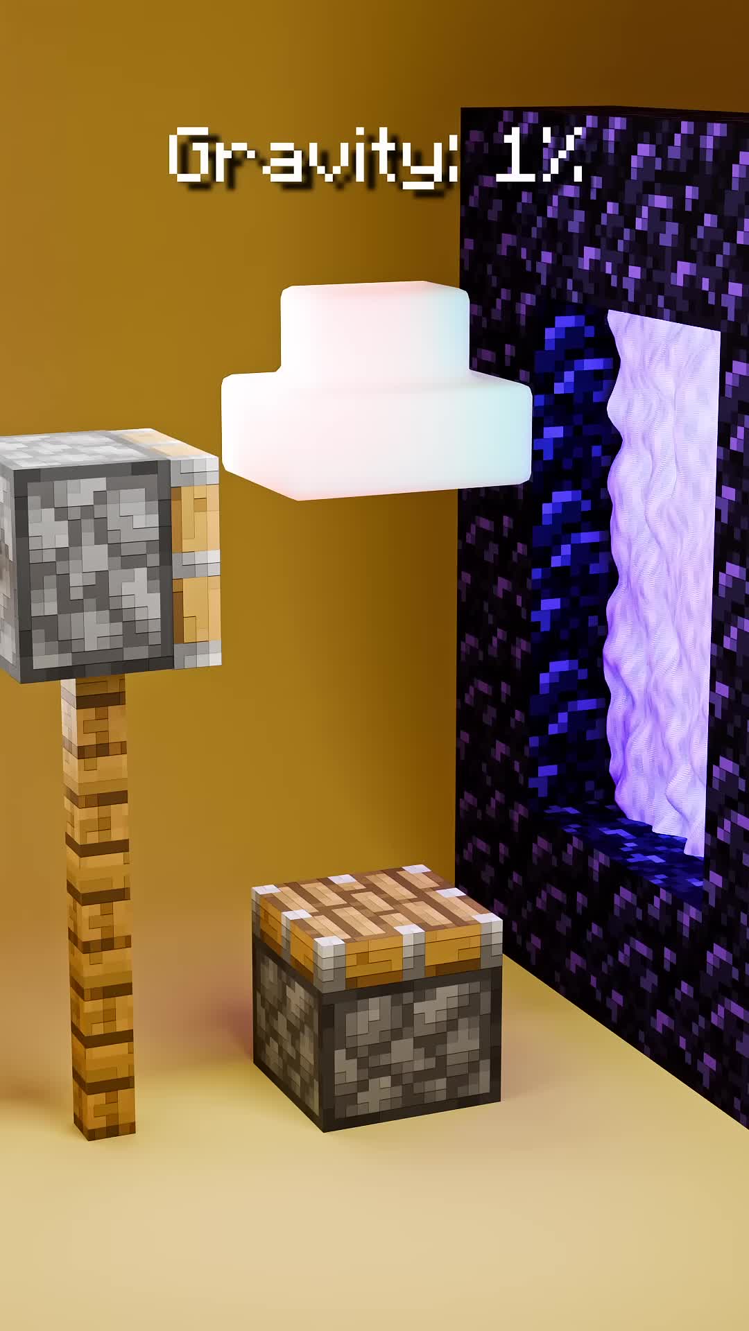 minecraft:blender还原mc布料黑科技!钻石镐挥动瞬间破防💎