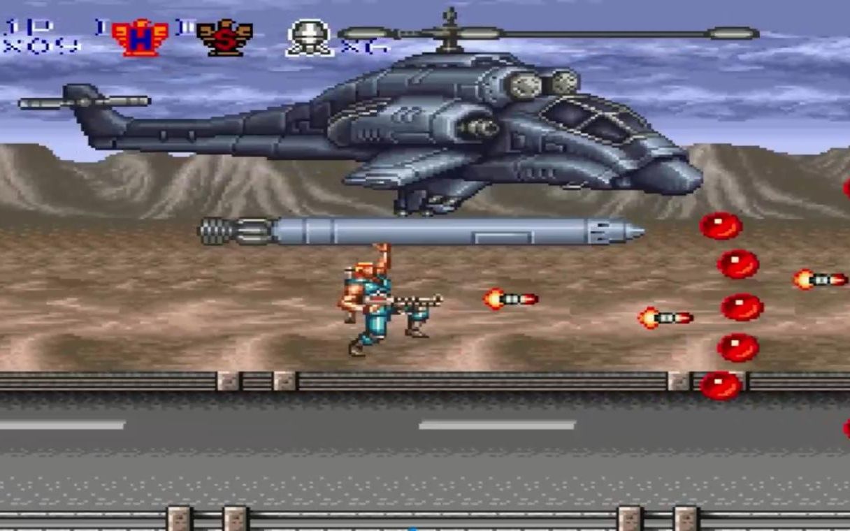 [sfc 超级任天堂游戏]魂斗罗3魂斗罗精神一命通关攻略 破关