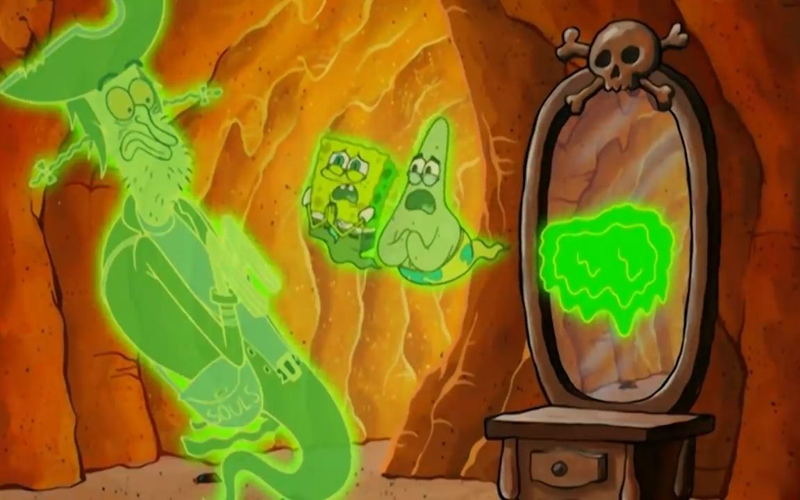 幽灵对海绵宝宝的惩罚,灵魂四川配音笑的肚儿疼