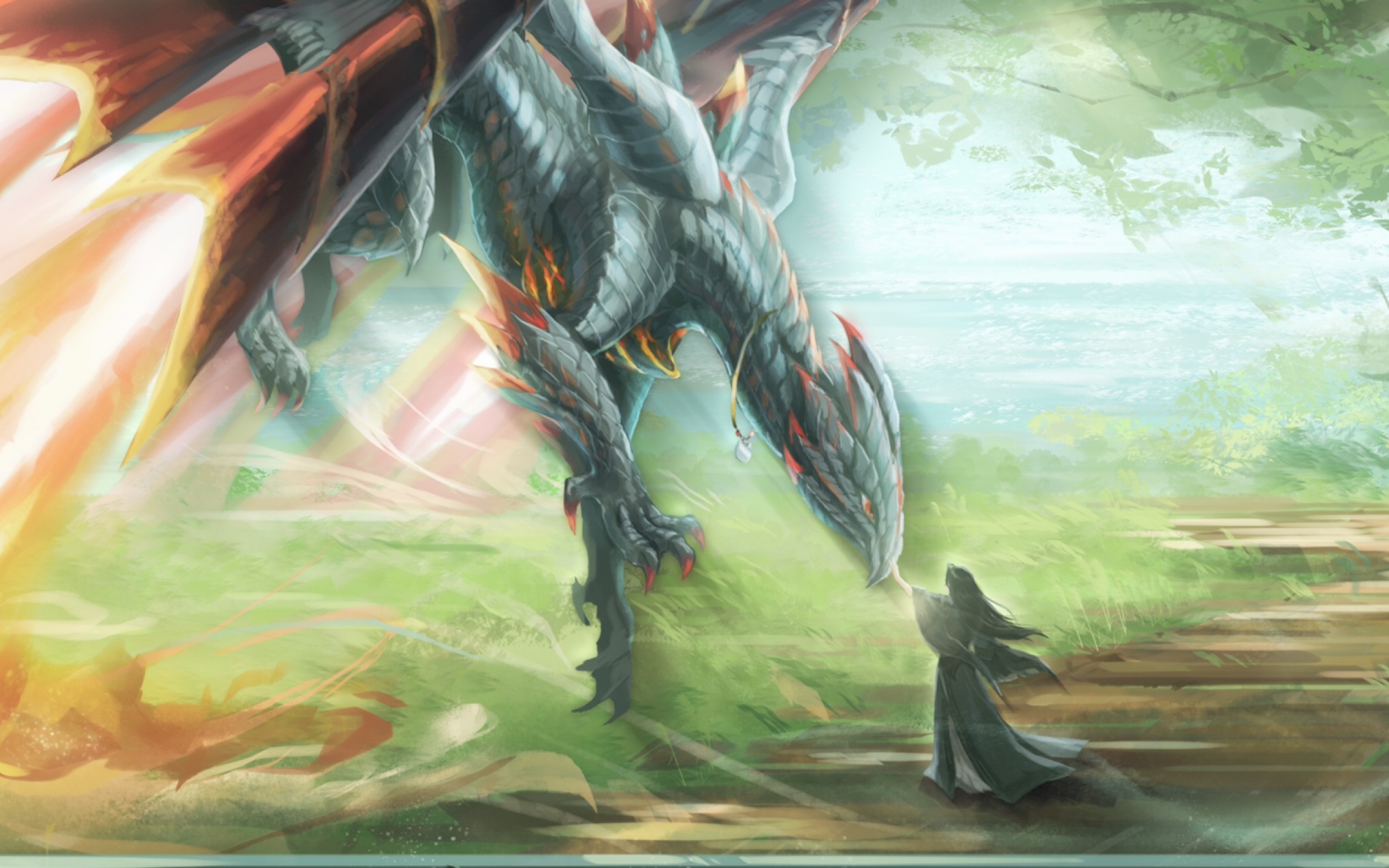 【ps稿件展示】饯别(天彗龙!