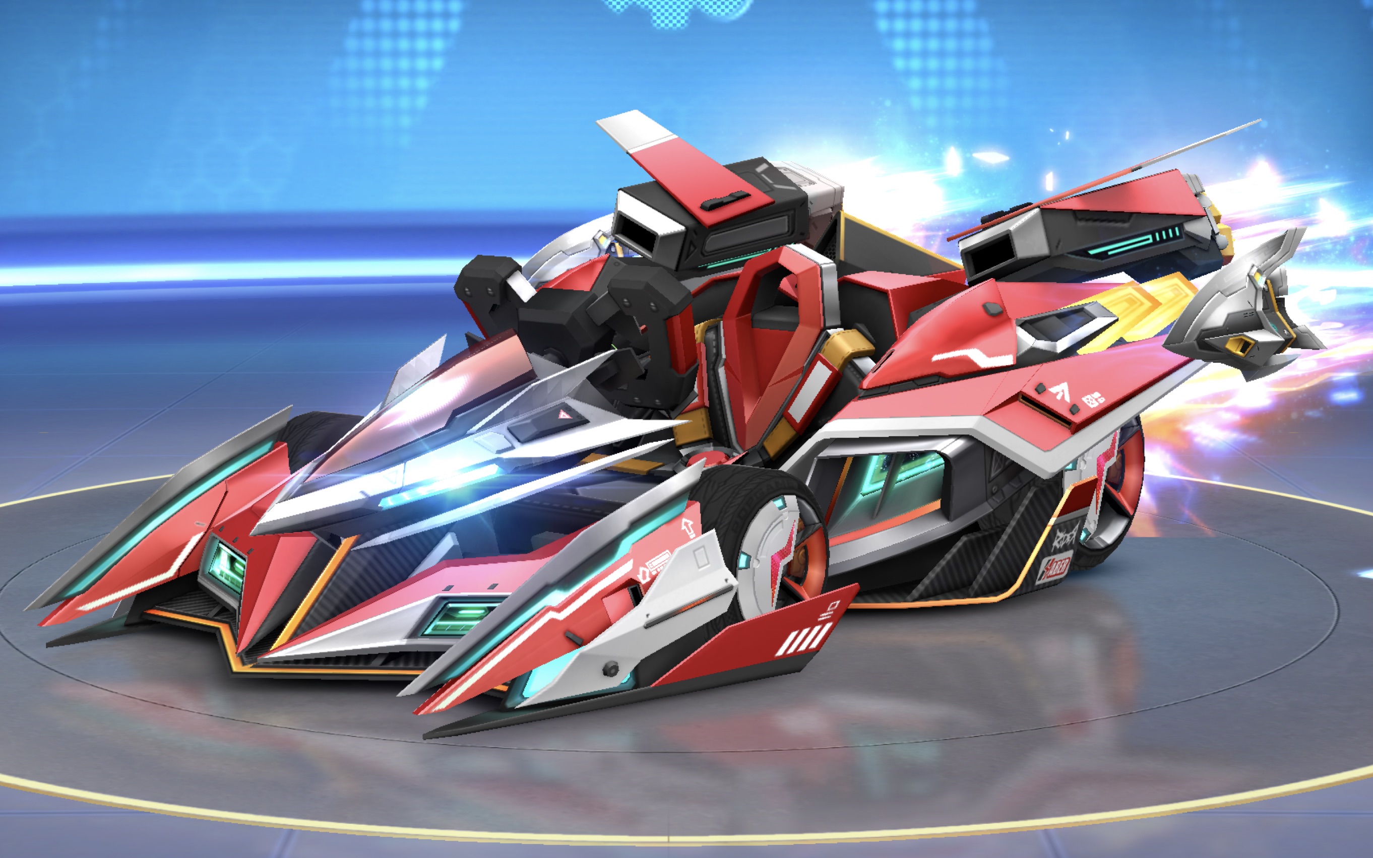 【跑跑手游】新车试跑 战神尖锋 大海盗船长