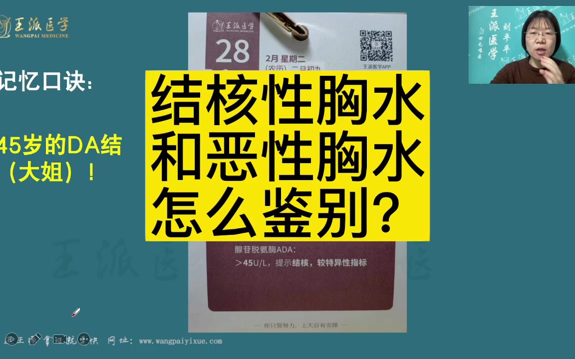 结核性胸水的特征是什么?结核性胸水和恶性胸水怎么鉴别?哔哩哔哩bilibili