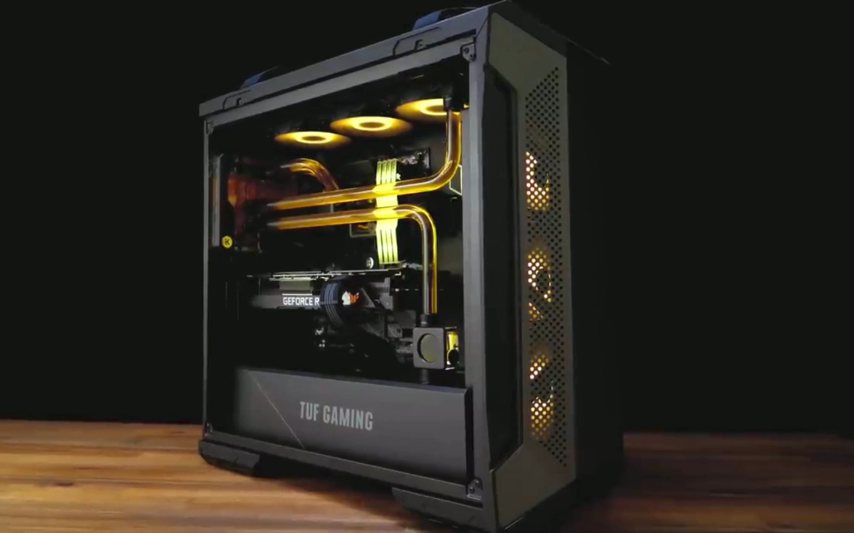 华硕tuf gt501 机箱分体水装机