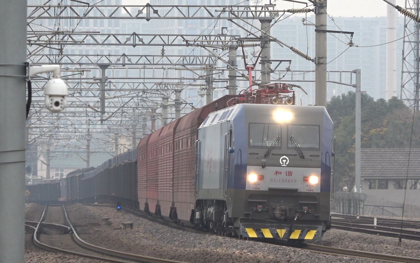 【机车户口】[上局杭段] hxd1b0609 牵引 电力36453次 通过沪昆线k222
