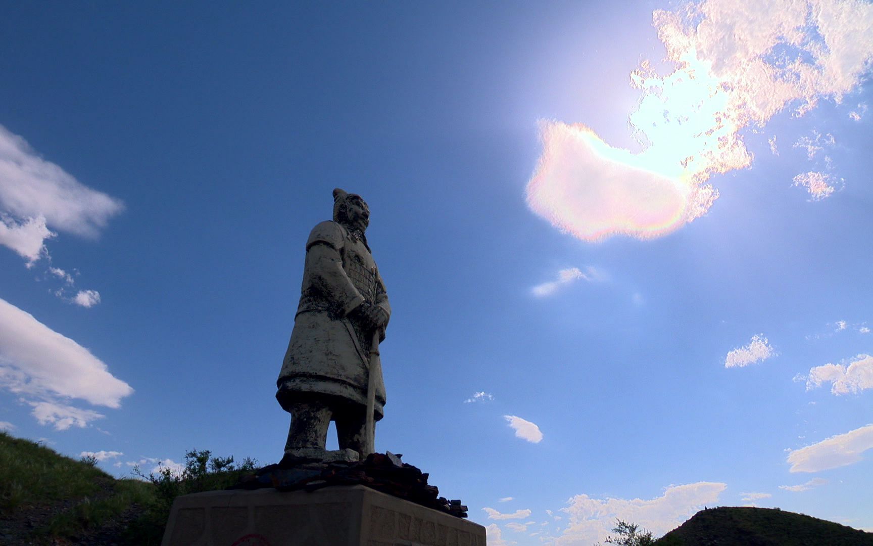 蒙恬雕像_哔哩哔哩_bilibili